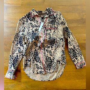 J.Crew linen cotton button up xxs brand new with tag